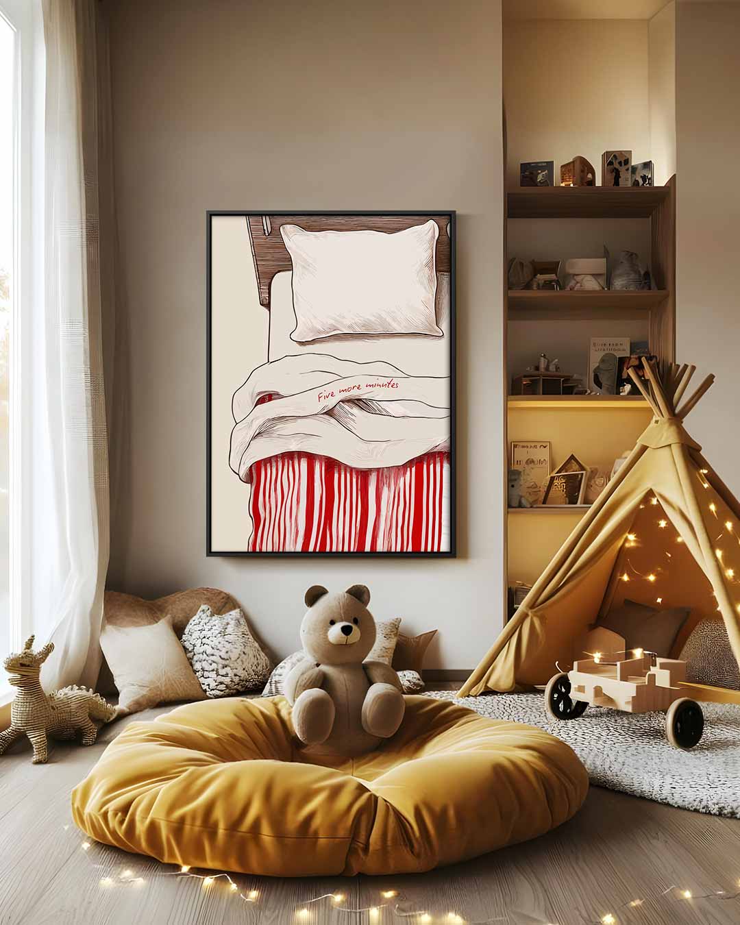 Vijf Minuten Extra Kunstwerk-canvas-dibond-plexiglas-wanddecoratie-WallArtistic