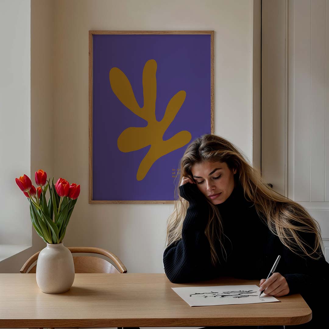 Botanische Kunst Tentoonstelling Poster-WallArtistic