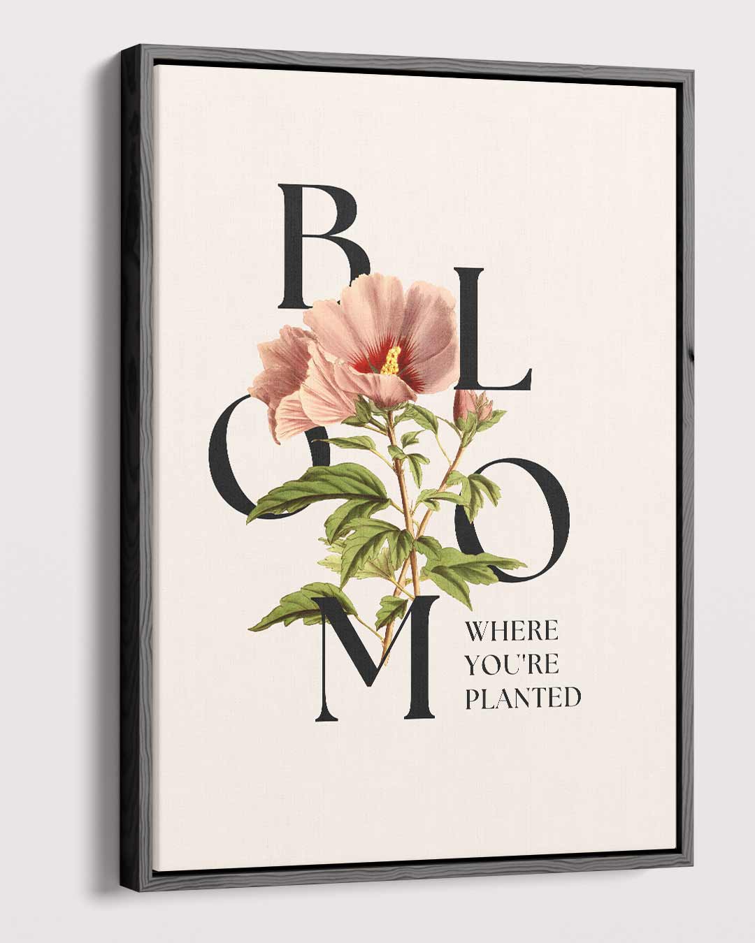 Bloei Waar Je Bent Geplant Kunstwerk-canvas-dibond-plexiglas-wanddecoratie-WallArtistic
