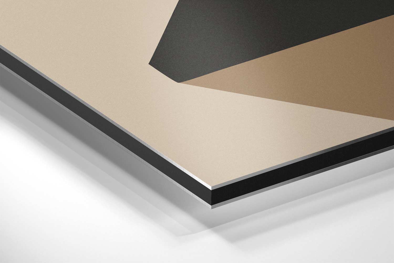 Geometrische Schaduw Kunstwerk-canvas-dibond-plexiglas-wanddecoratie-WallArtistic