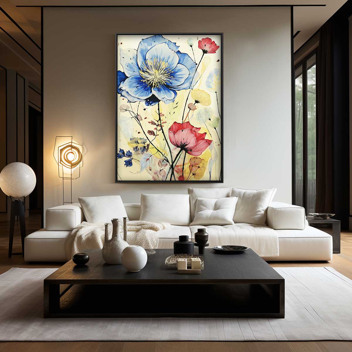 Bloeiende Fantasie Kunstwerk-canvas-dibond-plexiglas-wanddecoratie-WallArtistic
