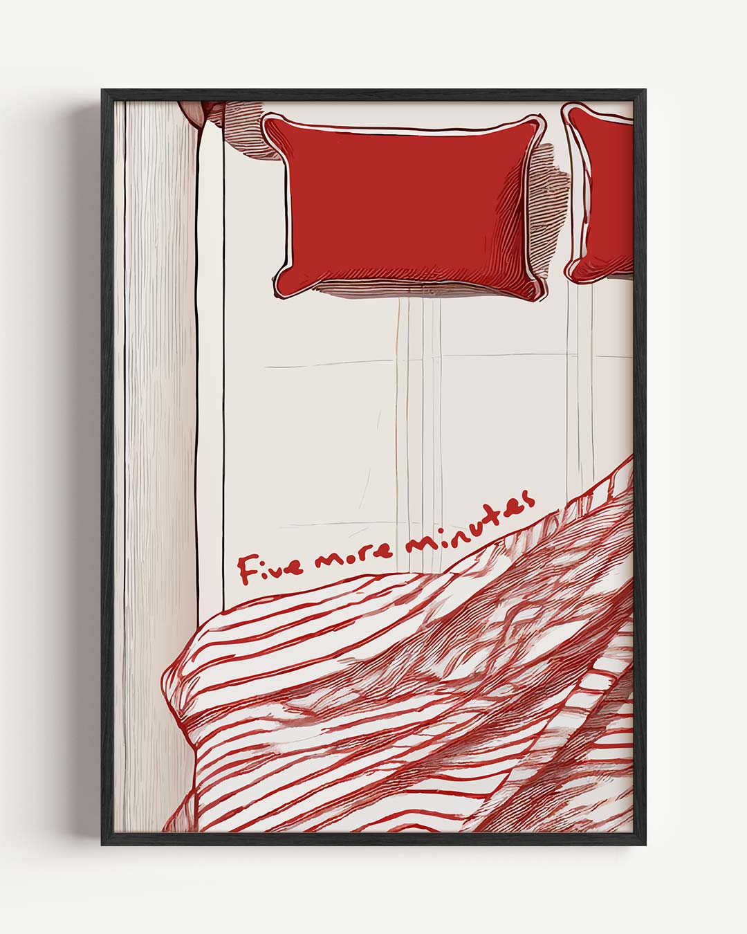 Slaapkamer Inspiratie Poster-WallArtistic