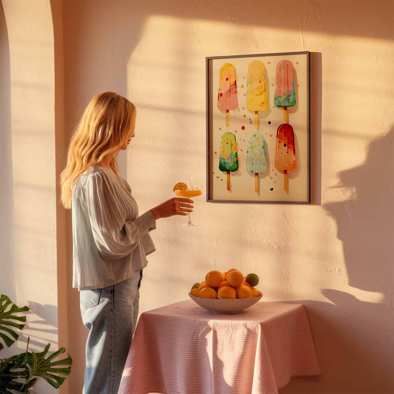 Zomerse IJsjes Poster-WallArtistic