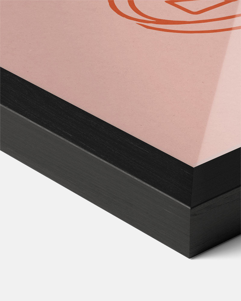 Franse Ontbijt Illustratie Poster-WallArtistic