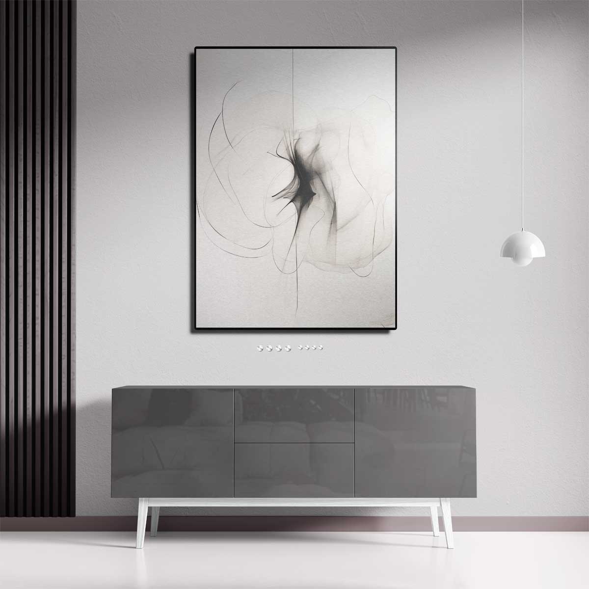 Dans van Zwarte Mist Kunstwerk-canvas-dibond-plexiglas-wanddecoratie-WallArtistic