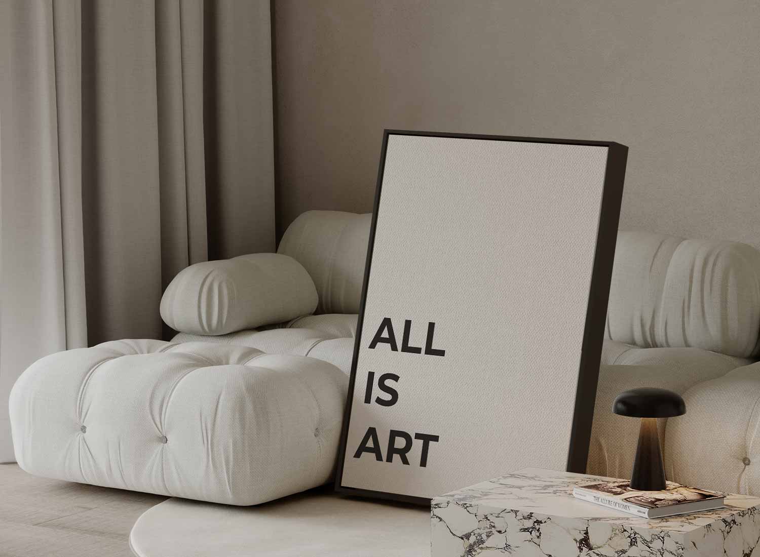Alles is Kunst Poster