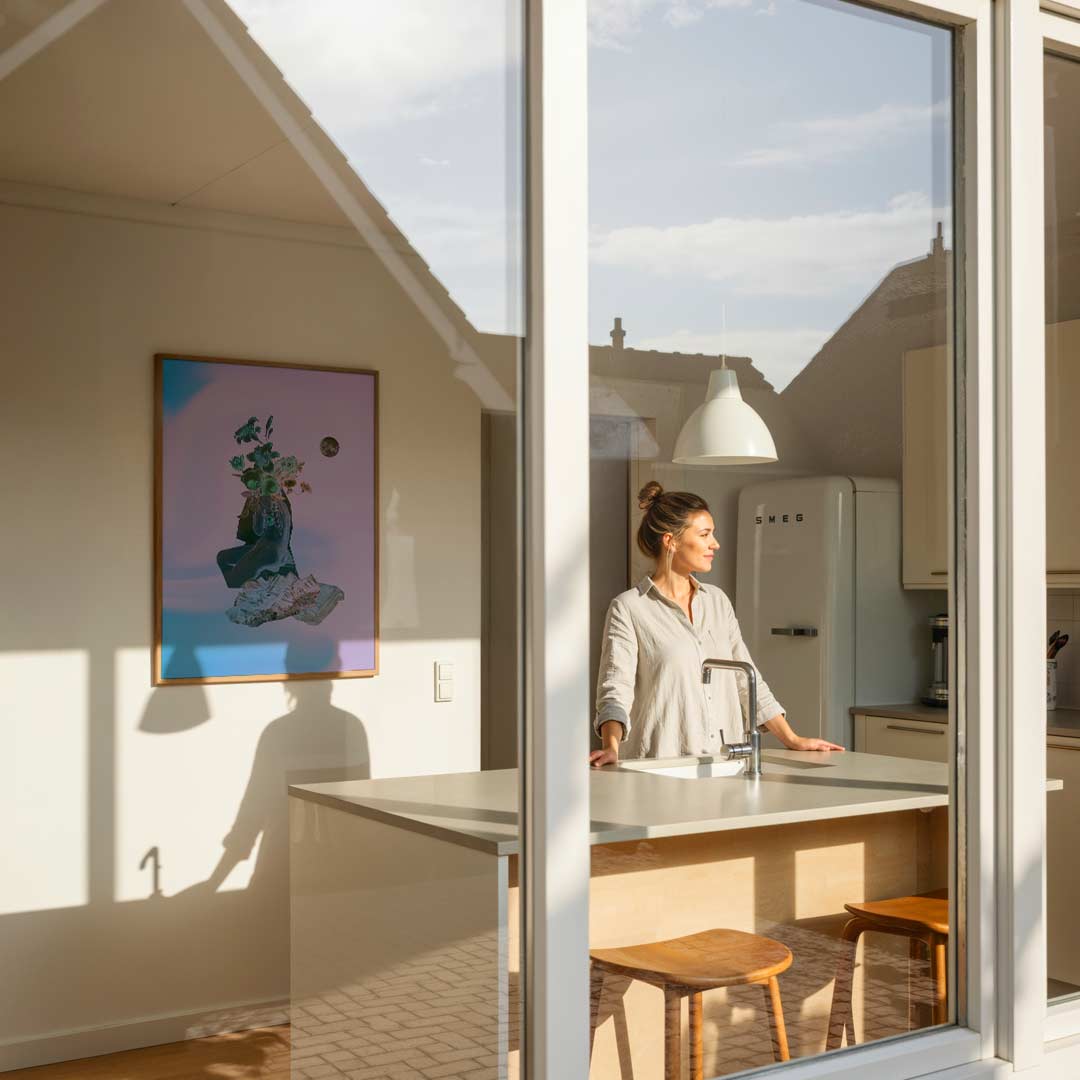 Mystieke Bloemendroom Poster-WallArtistic