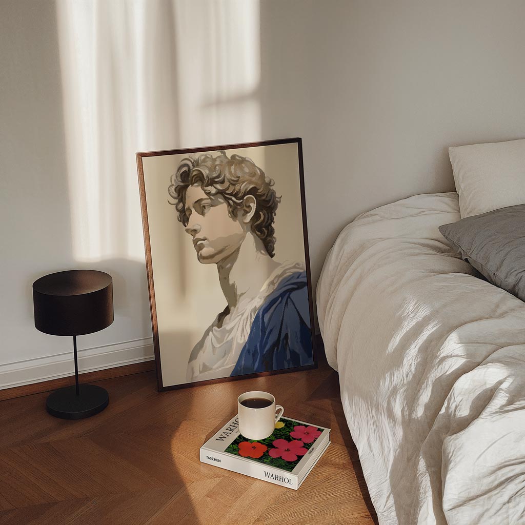 Klassiek Beauté Portret Poster-WallArtistic