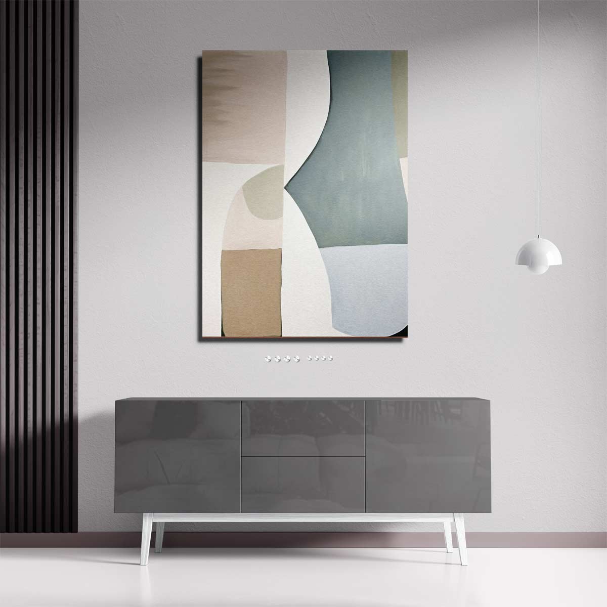 Harmonieuze Abstractie Kunstwerk-canvas-dibond-plexiglas-wanddecoratie-WallArtistic