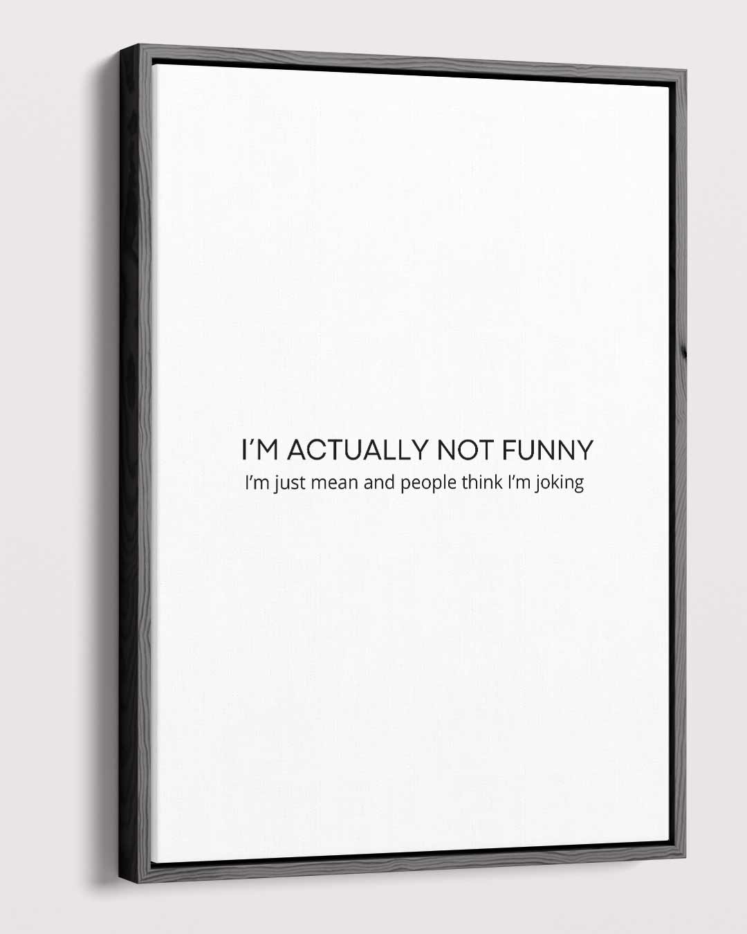 Humoristische Wandslogan Kunstwerk-canvas-dibond-plexiglas-wanddecoratie-WallArtistic