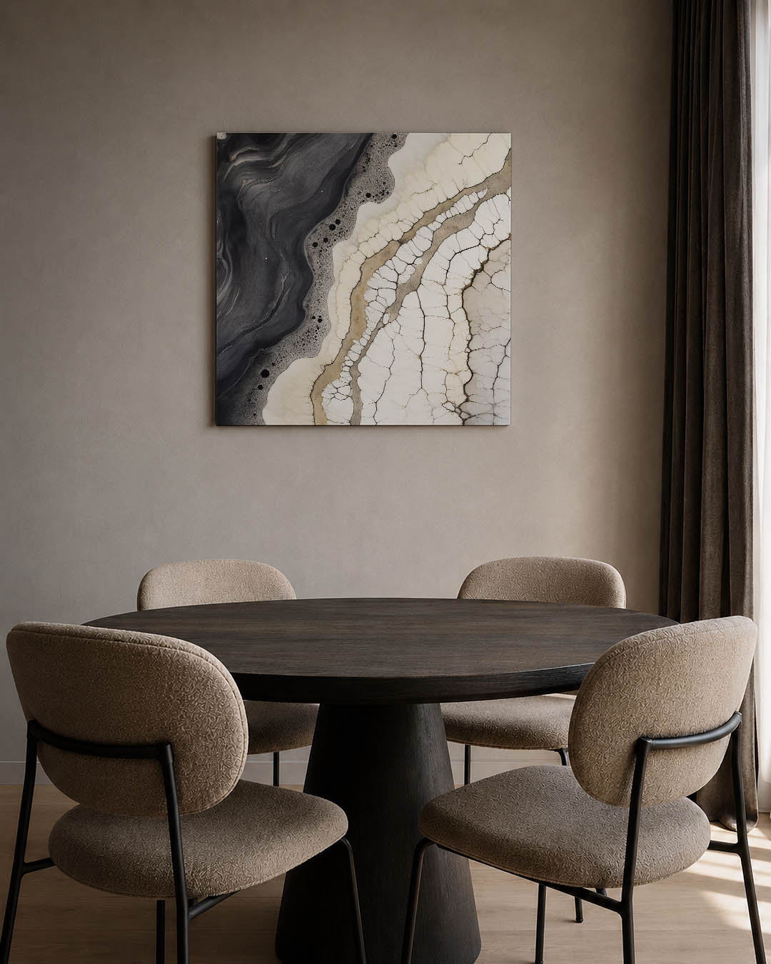 Organische lijnen Kunstwerk