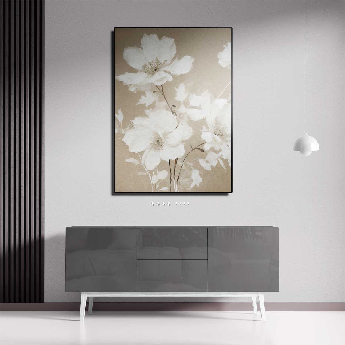Zachte Bloemen Droom Kunstwerk-canvas-dibond-plexiglas-wanddecoratie-WallArtistic