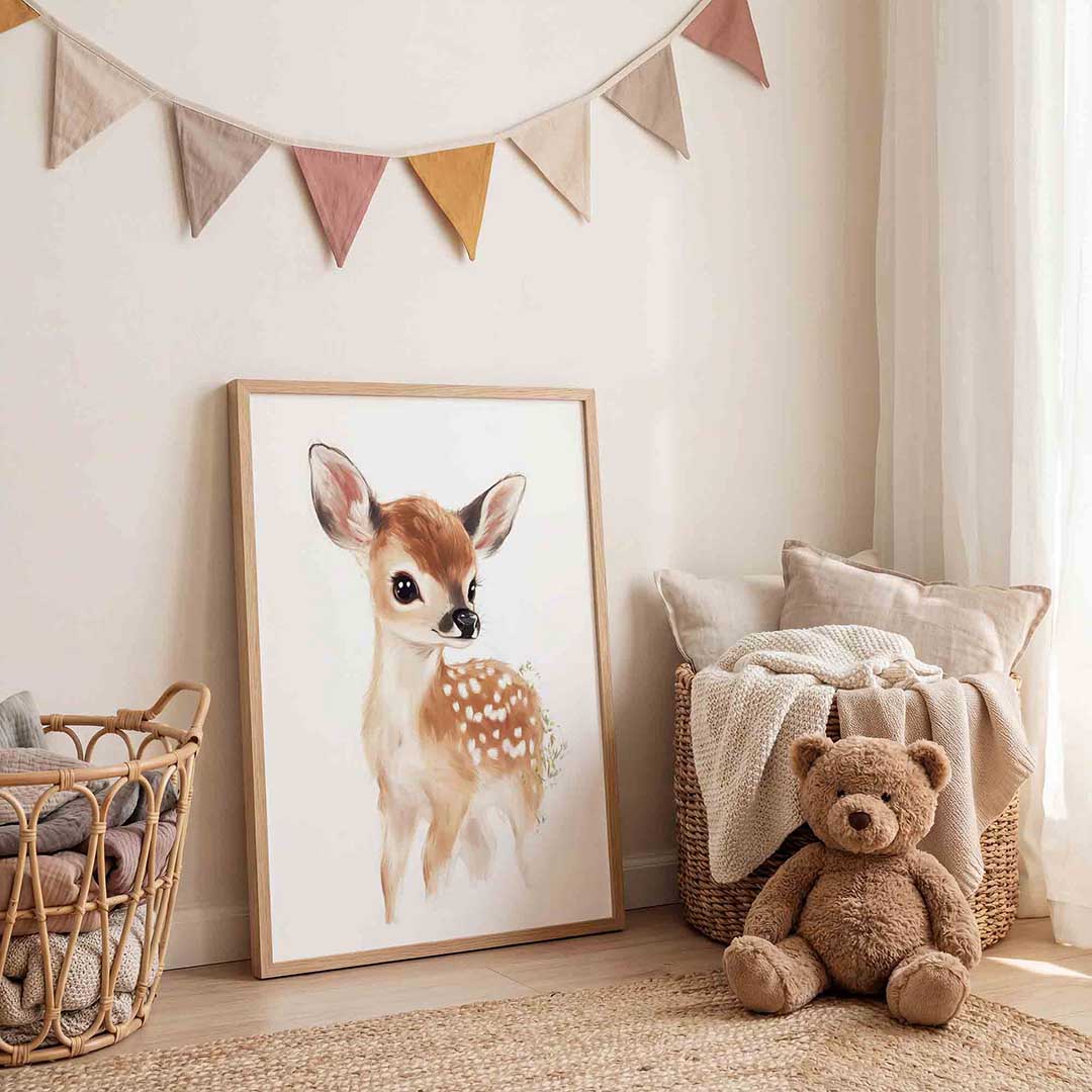 Schattig hertje Poster