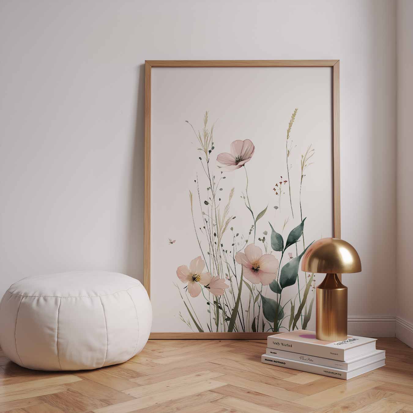 Bloemenweelde Wanddecoratie Poster