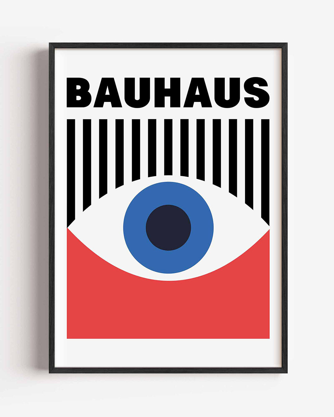 Oog en lijnen Poster