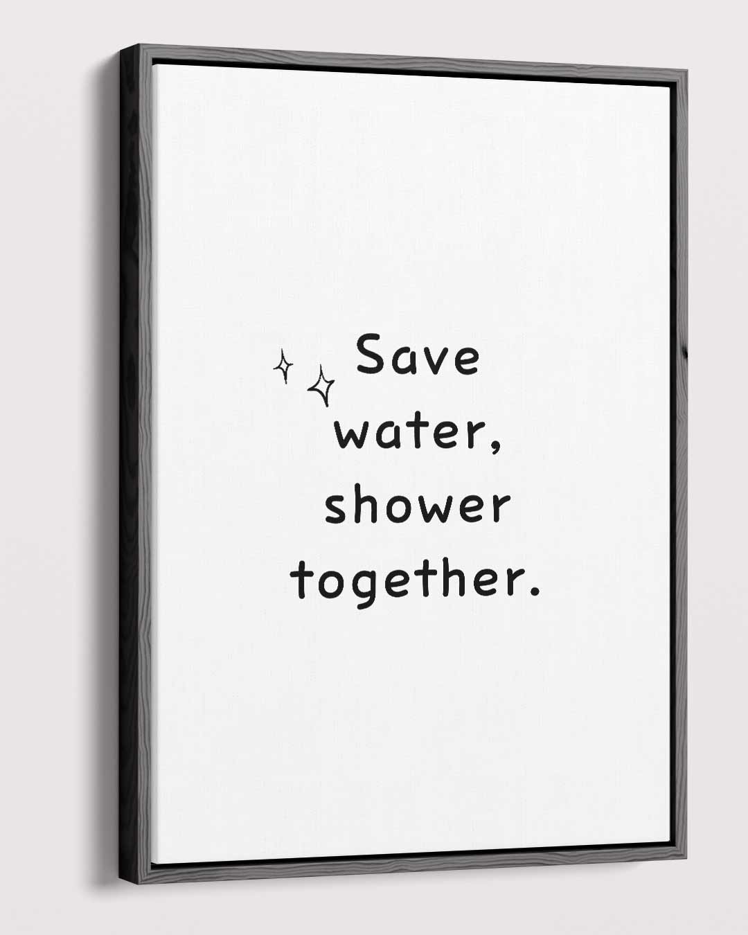 Humoristisch Milieubewustzijn Poster Kunstwerk-canvas-dibond-plexiglas-wanddecoratie-WallArtistic