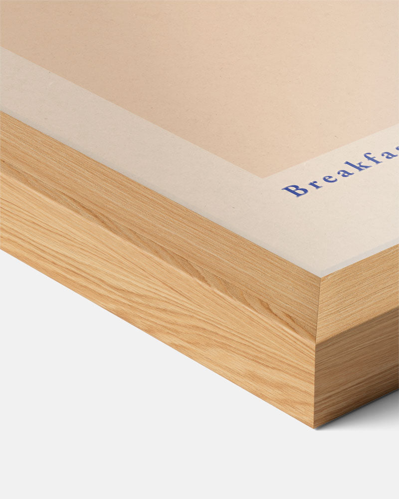 Stijlvolle Ontbijttafel Poster-WallArtistic