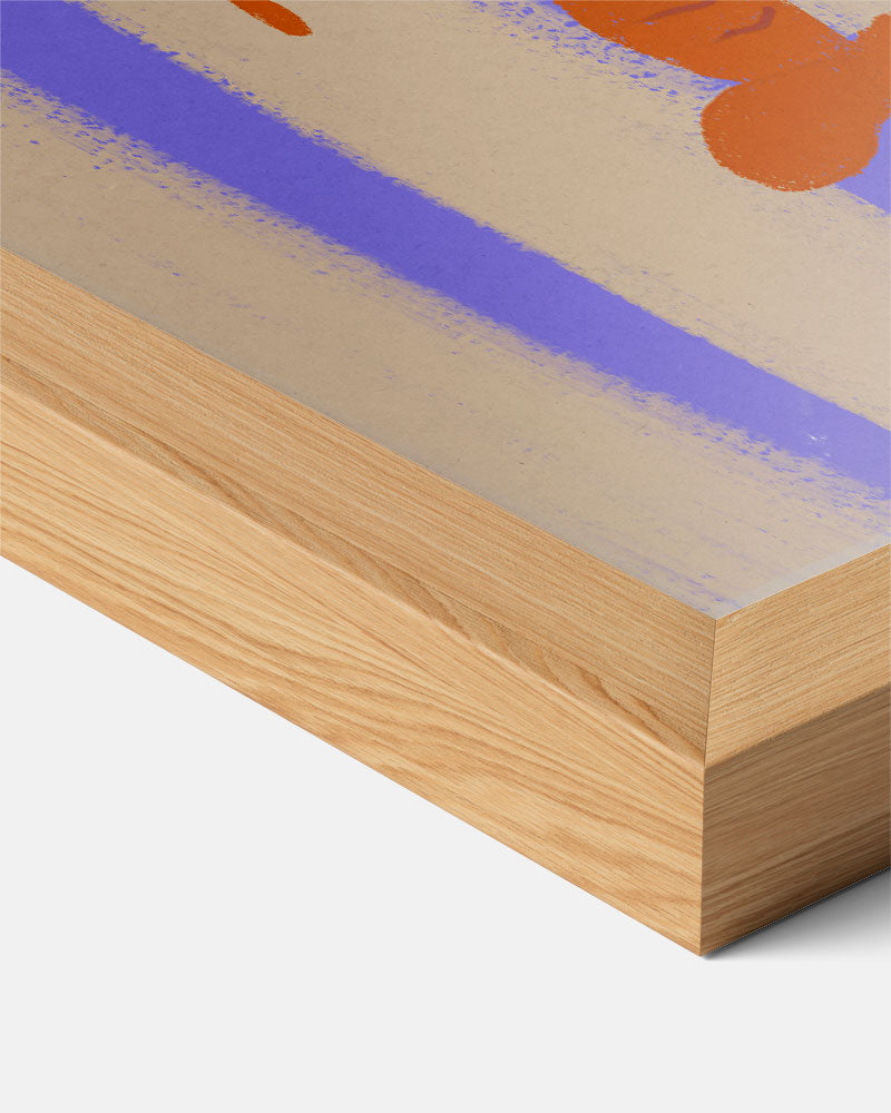 Vrolijke Kreeft Kunstposter-WallArtistic