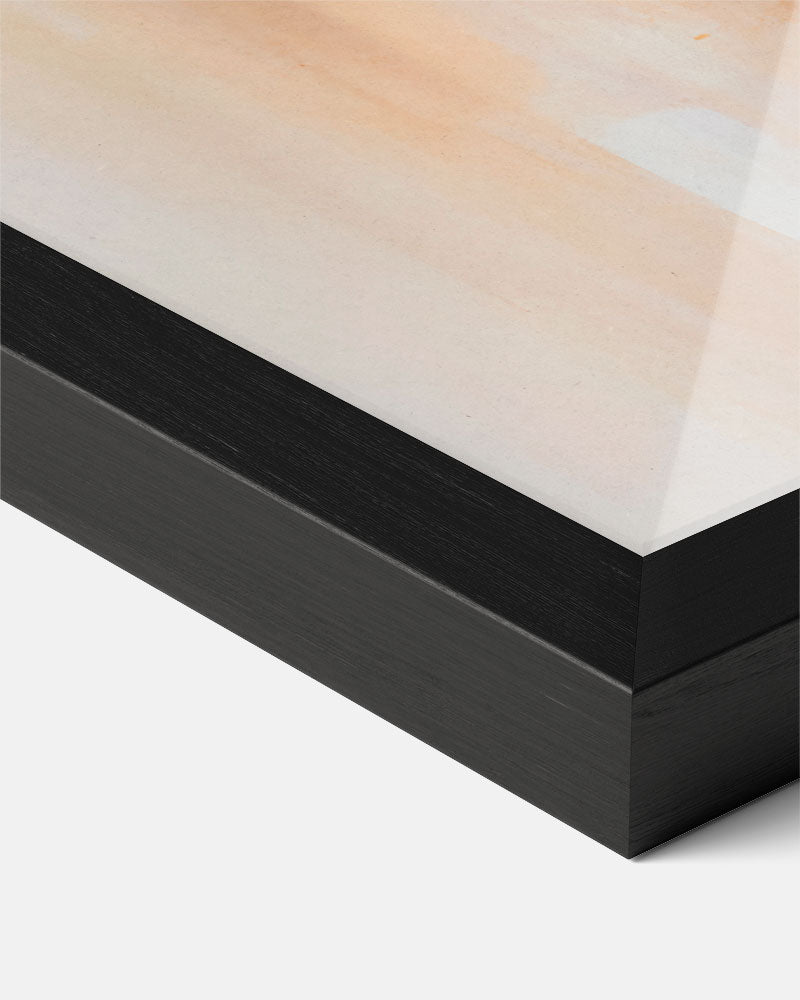 Warme Aardetinten Abstracte Poster-WallArtistic