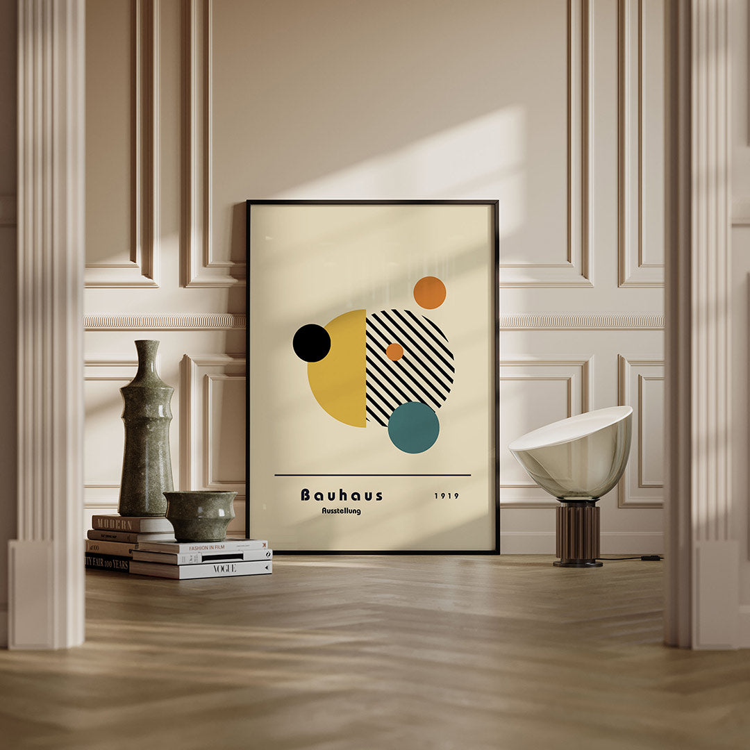 Vormen en vlakkenspel Poster