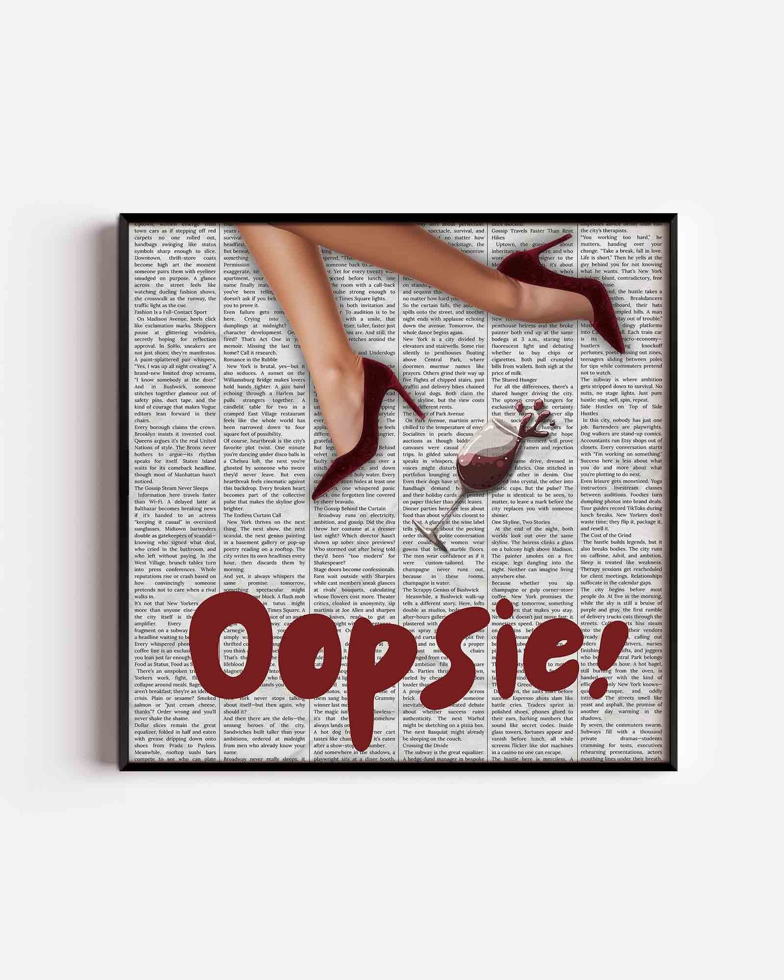 Oopsie Poster