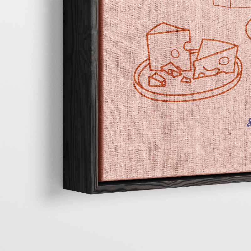 Paris Ontbijtclub Poster