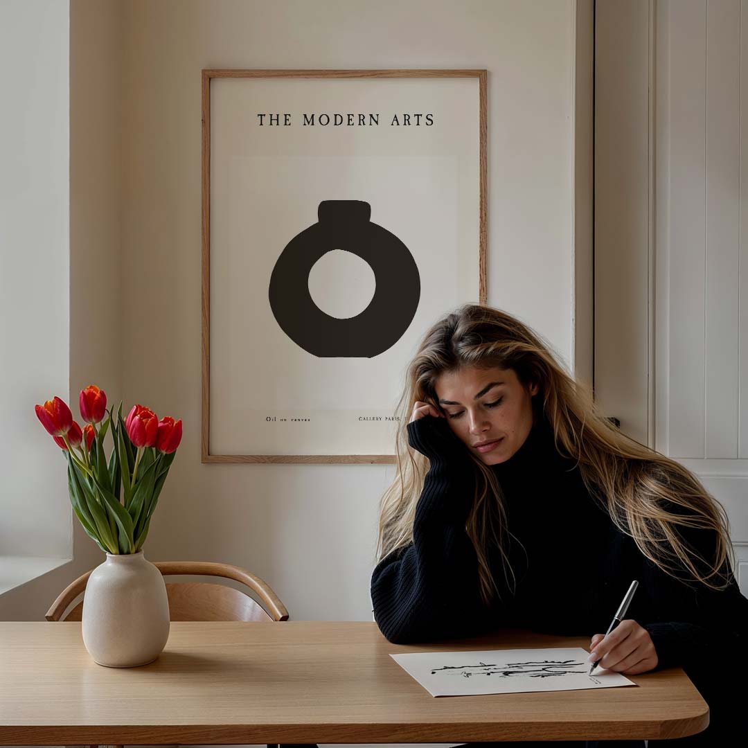 Modern Arts Vaas Poster-WallArtistic