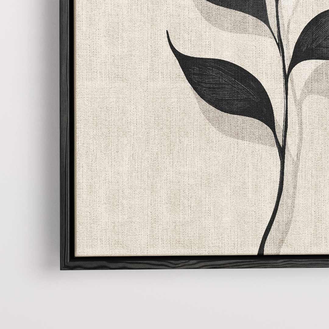 Minimalistische Botanische Illustratie Kunstwerk-canvas-dibond-plexiglas-wanddecoratie-WallArtistic