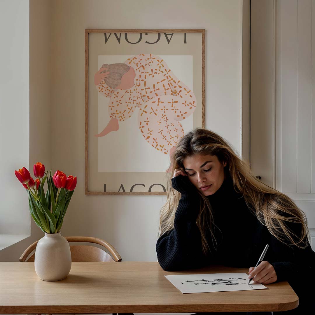 Stijlvolle Lagom Art Poster-WallArtistic