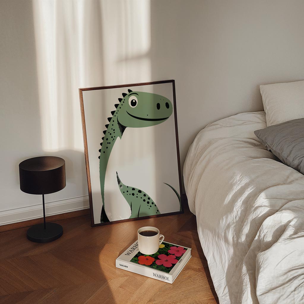 Schattige Dino Poster