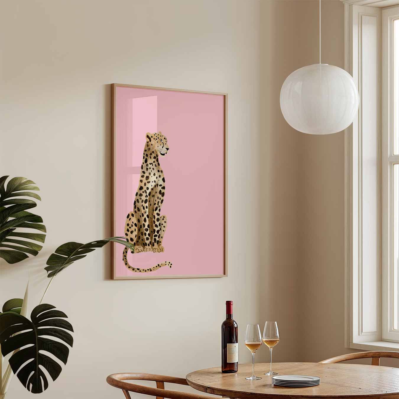 Stijlvolle Luipaard Poster