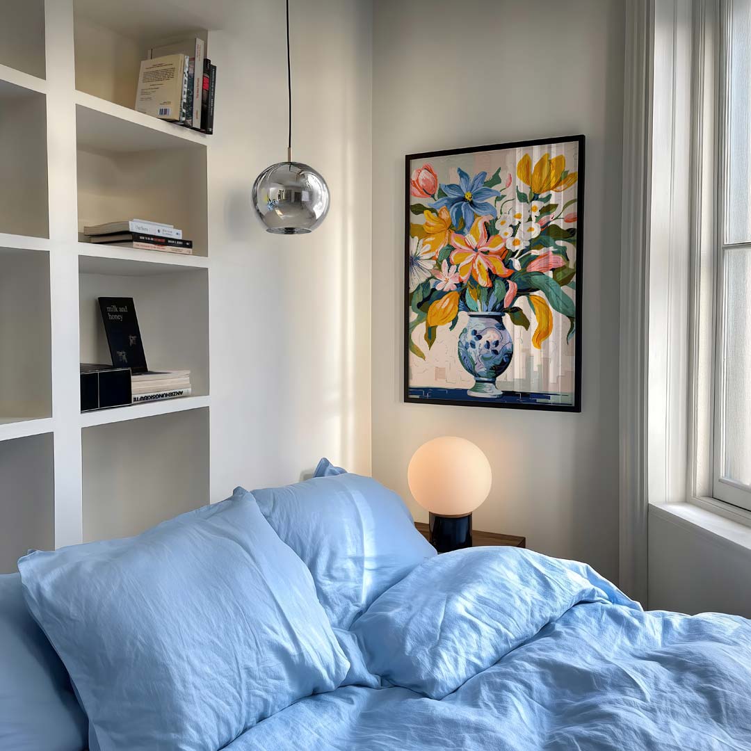 Bloemenpracht in Vaas Poster-WallArtistic
