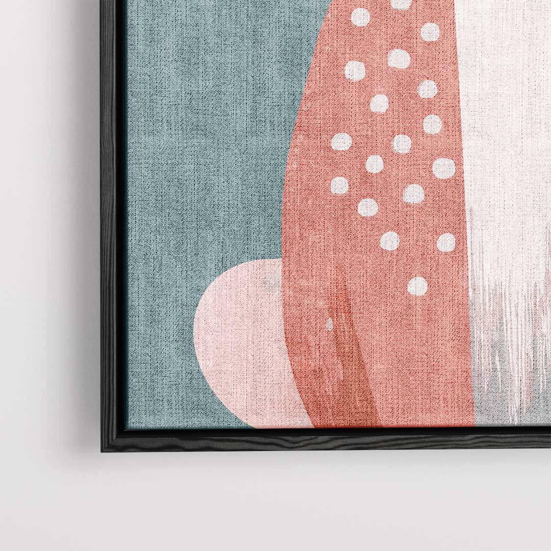 Vrolijke Kat Illustratie Kunstwerk-canvas-dibond-plexiglas-wanddecoratie-WallArtistic