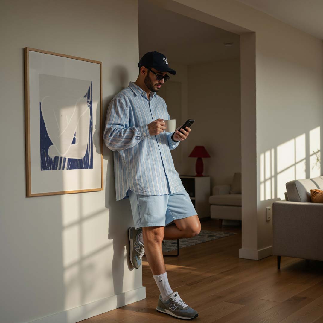 Mystieke Silhouet Kunstposter-WallArtistic