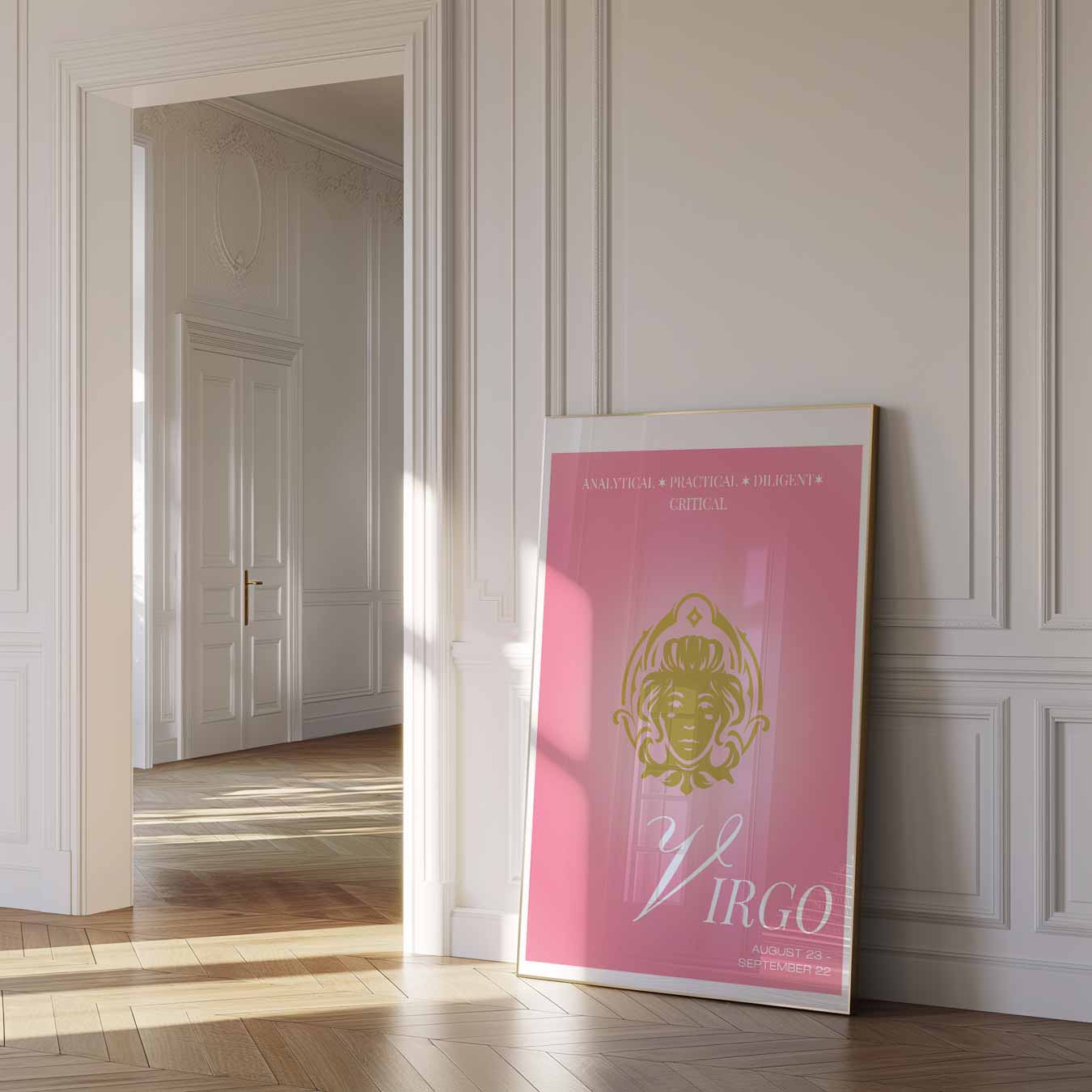 Virgo Zodiac Poster