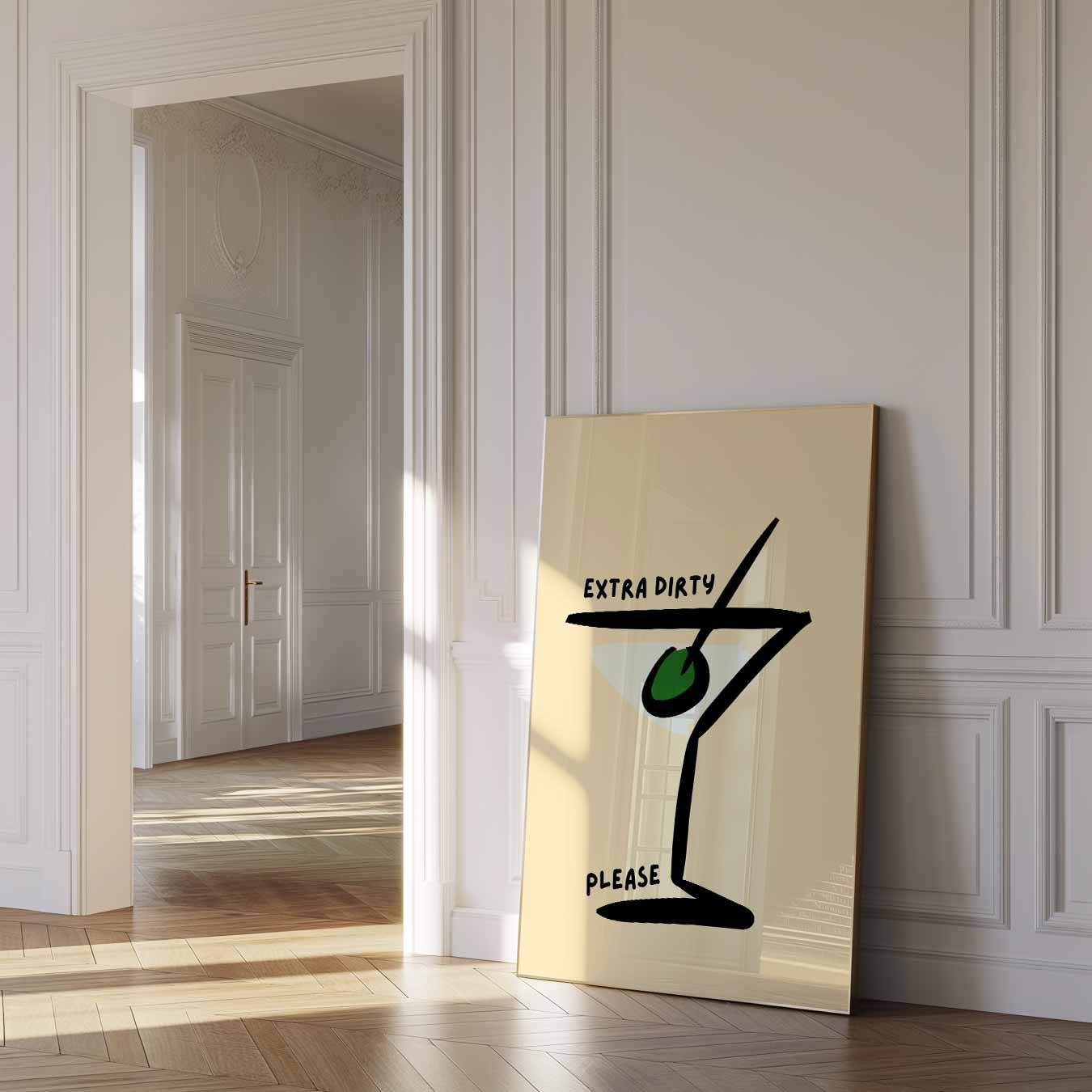 Extra Dirty Martini Poster
