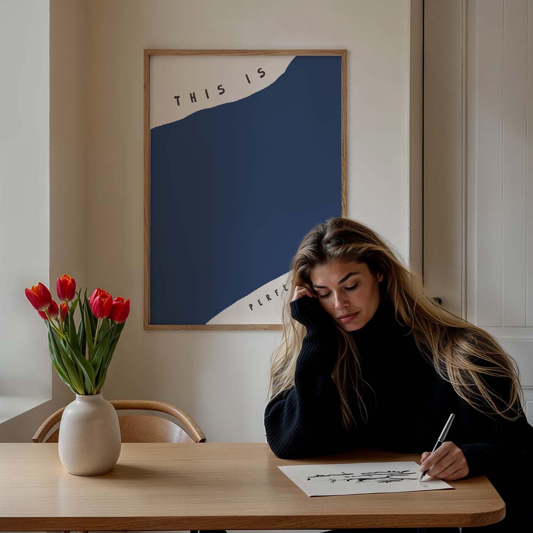 Perfectie Poster-WallArtistic