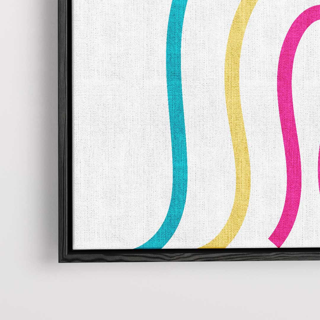 Vrolijke Vormen Kunstwerk-canvas-dibond-plexiglas-wanddecoratie-WallArtistic