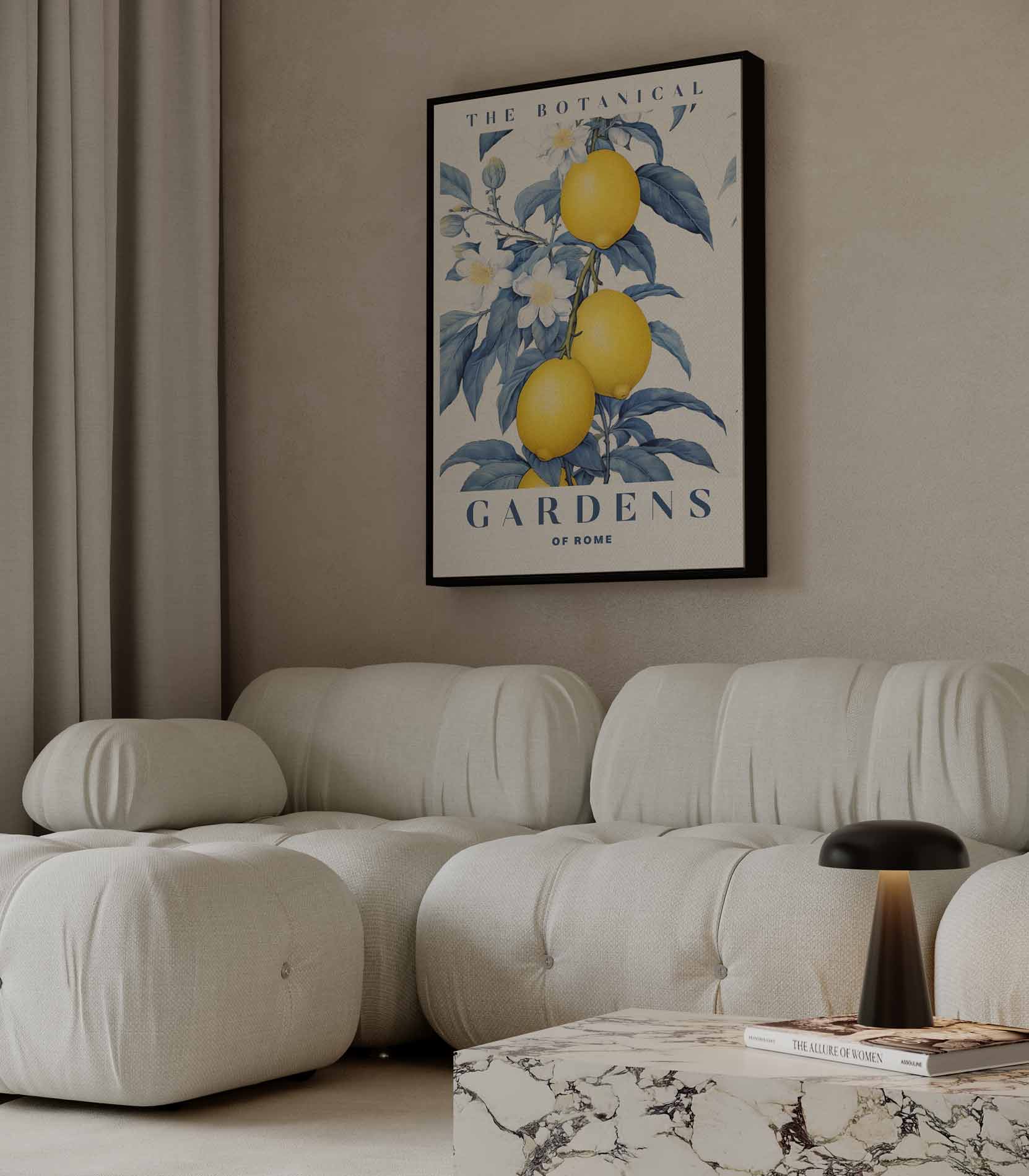 Botanische Tuinen van Rome Poster