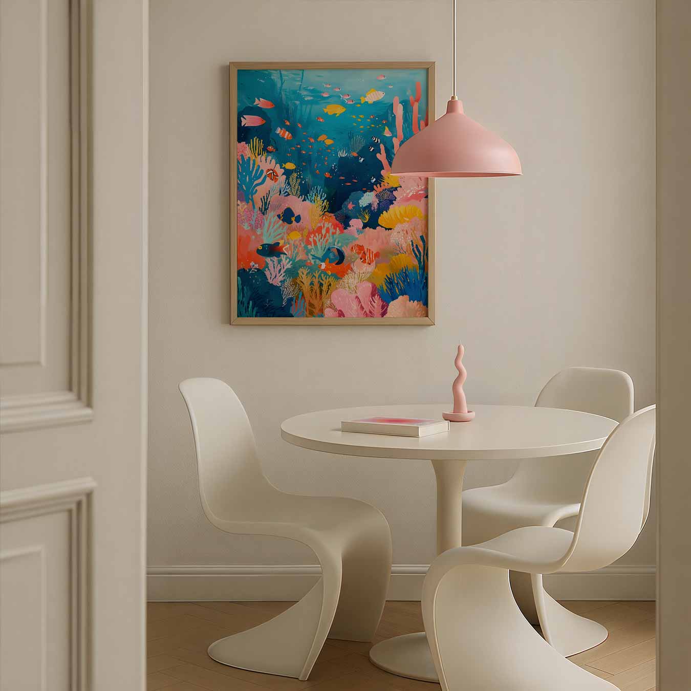 Kleurrijk Oceaanavontuur Poster
