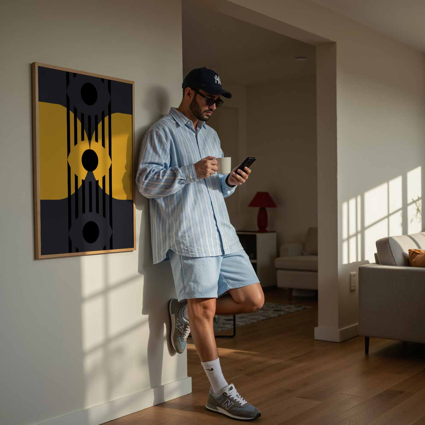 Geometrische Kunstposter-WallArtistic