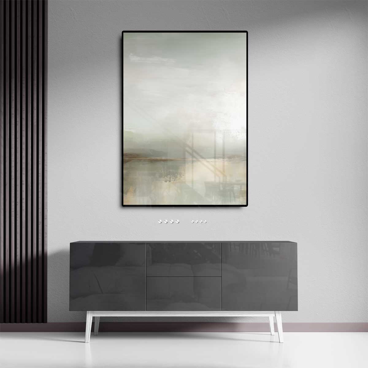 "Rustgevende Horizont" Kunstwerk-canvas-dibond-plexiglas-wanddecoratie-WallArtistic