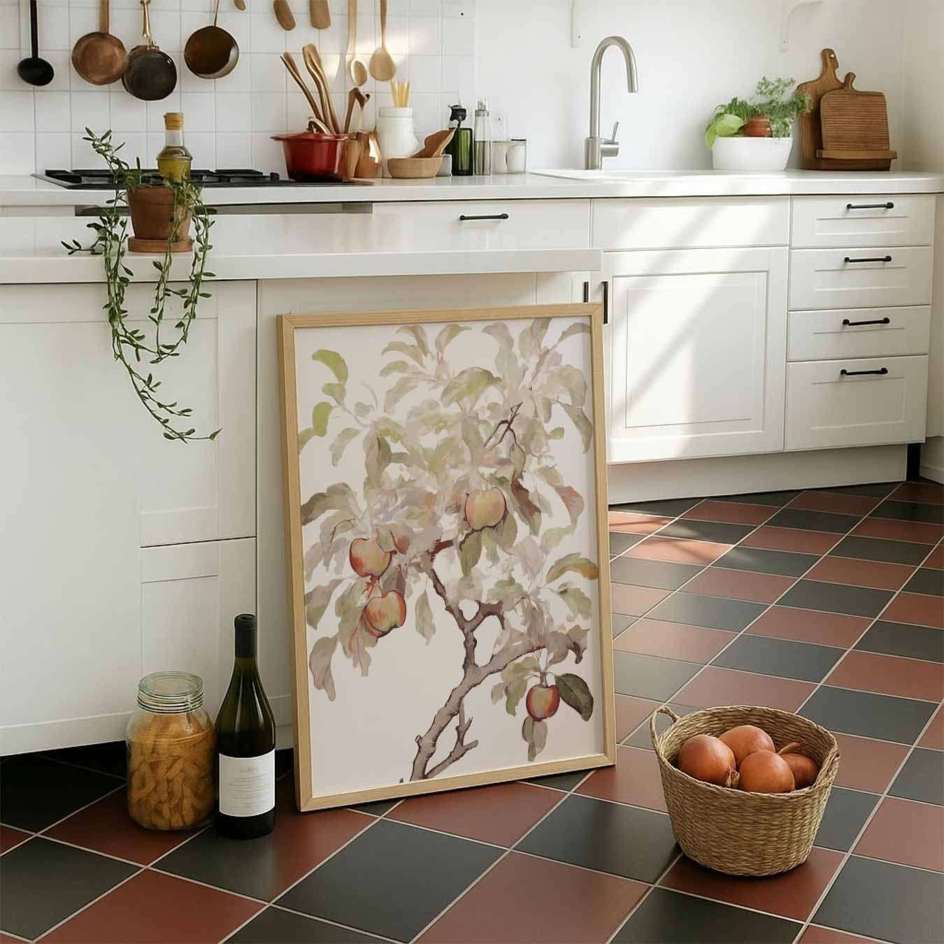 Dromerige Herfst Appelboom Poster