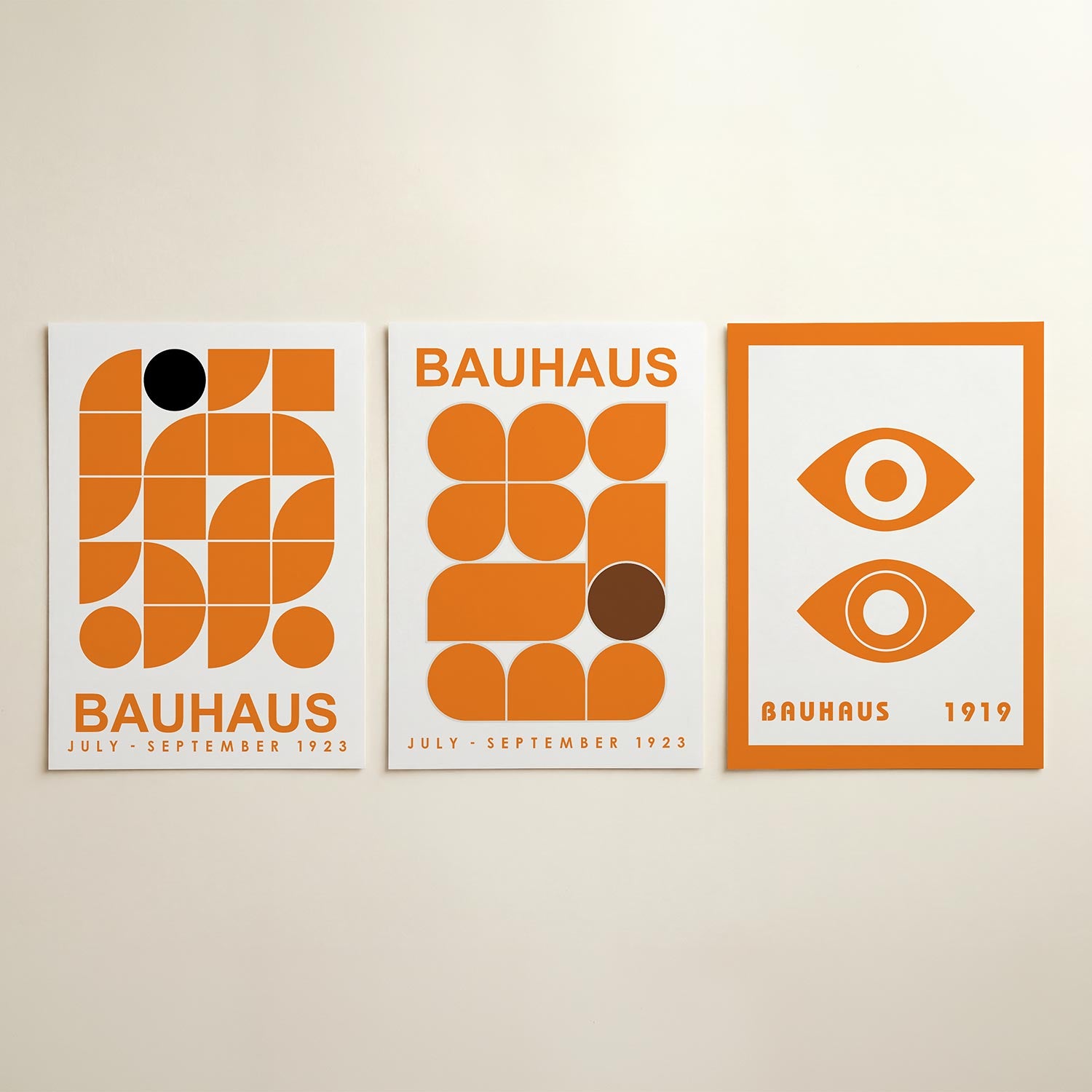 Vorm en kleurenspel Posterset