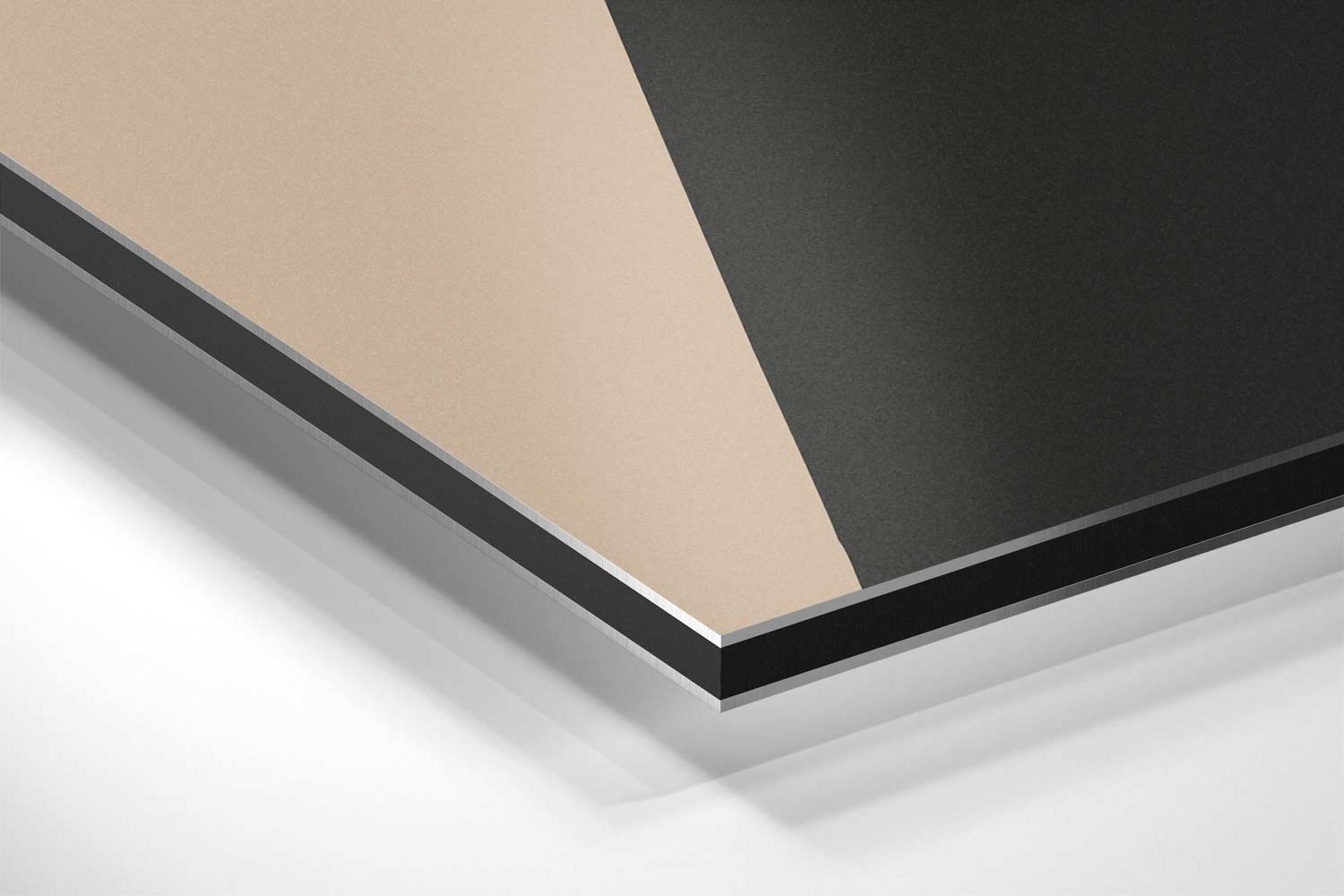 Strakke Elegantie in Abstractie Kunstwerk-canvas-dibond-plexiglas-wanddecoratie-WallArtistic