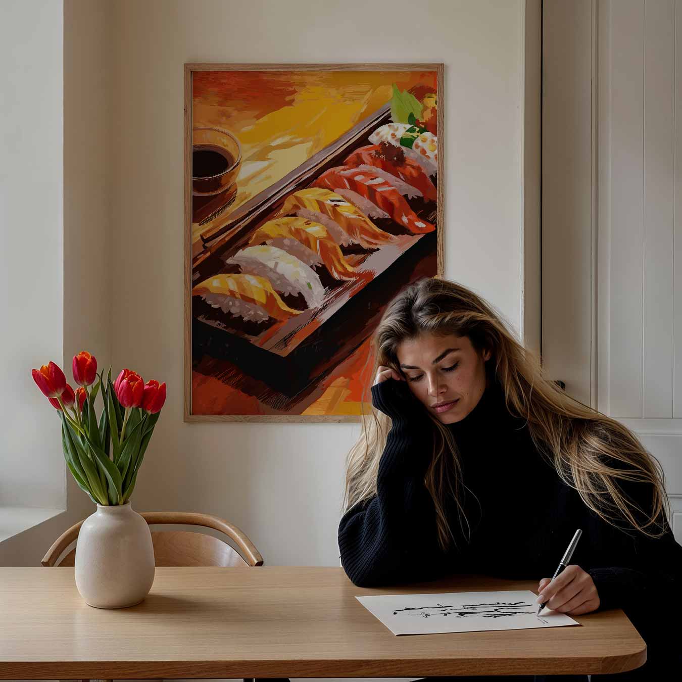 Sushi Delight Poster-WallArtistic