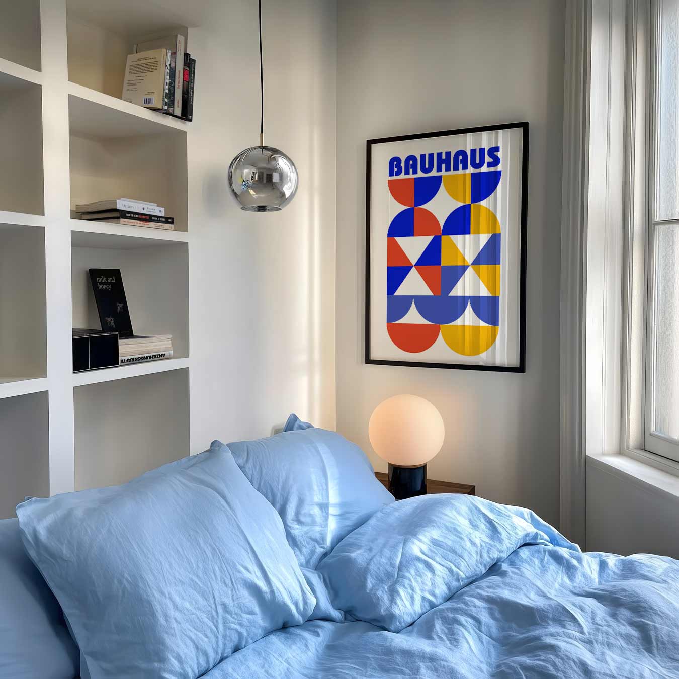 Bauhaus Stijlvolle Geometrie Poster-WallArtistic