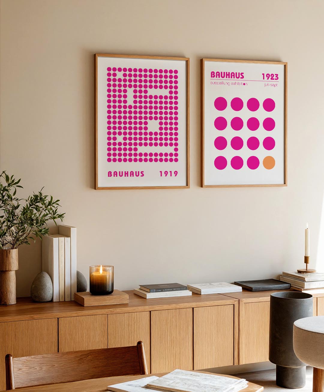 Puntjespatroon Posterset