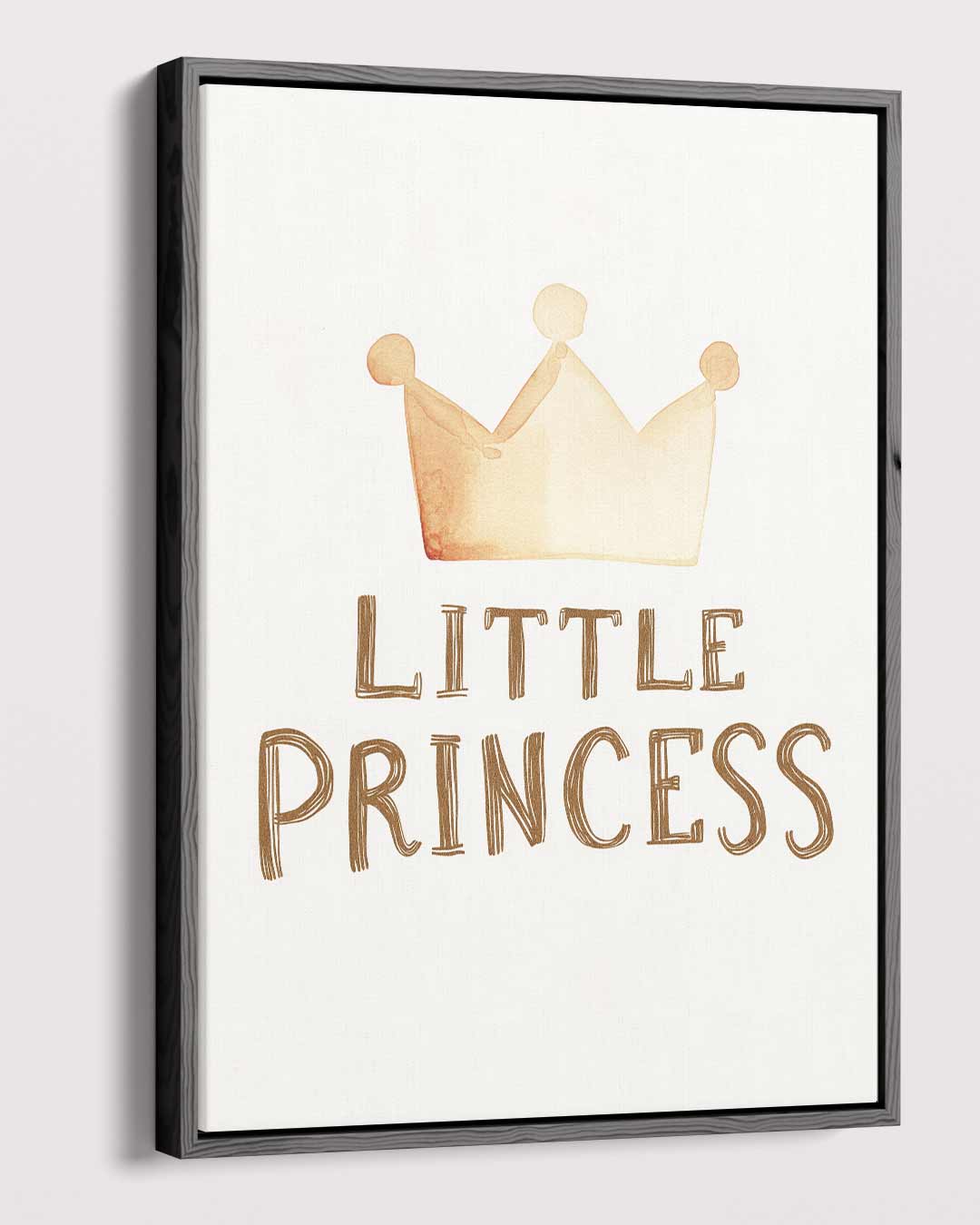 Kleine Prinses Kroning Kunstwerk-canvas-dibond-plexiglas-wanddecoratie-WallArtistic