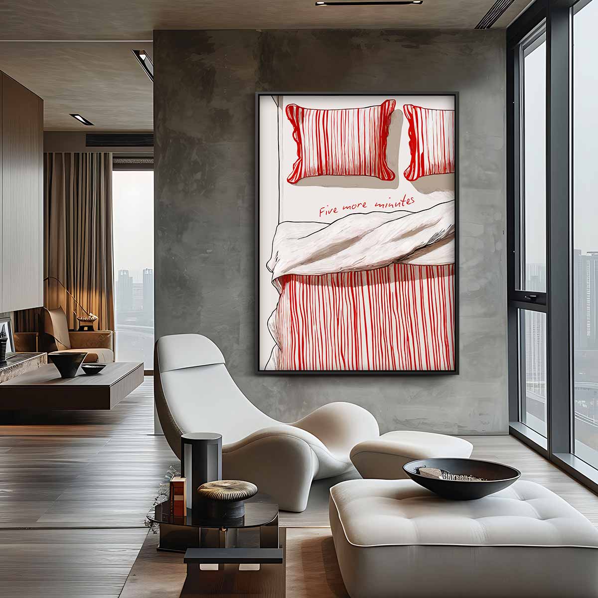 Vijf Minuten Extra Kunstwerk-canvas-dibond-plexiglas-wanddecoratie-WallArtistic